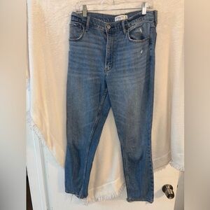 ABERCROMBIE & FITCH skinny high rise denim jeans